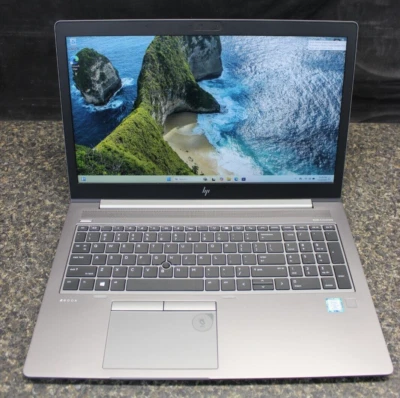 HP ZBook 15UG6 I7-8665U 256GB NvME 16GB DDR4 Win11Pro* 请参阅说明 — 第 1/4 张图片