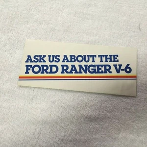 1983 FORD RANGER V6 INTRODUCTION BROCHURE "OCT 1982" - Picture 1 of 3