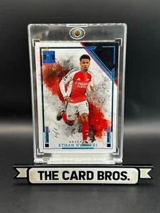Panini Impecable 2024-25 Ethan Nwaneri Arsenal 1 DE 1 - Imagen 1 de 2