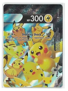 2021 Pokemon Sword & Shield - Black Star Promos - Pikachu V-Union SWSH140 - Picture 1 of 2