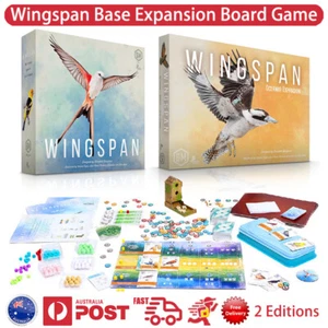 2Pcs Wingspan Board Game Pack With Oceania Expansion Board Game Stonemaier Game - Picture 1 of 22