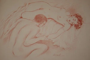 EDOUARD CHIMOT 1951 GRAVURE ORIENT SANGUINE  R1662 - Imagen 1 de 1