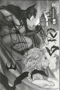 Batman Blanco y Negro #5 Cubierta Variante Frison Casi Nuevo DC 2021 - Imagen 1 de 2