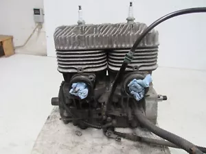 15 POLARIS INDY 550 ENGINE MOTOR CASES CRANK SHAFT CYLINDER FAN LTX ES *8858 - Picture 1 of 13