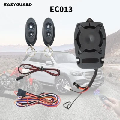 Easyguard DIY Car Alarm & Motorcycle Alarm System DC12V - Image 1 of 4
