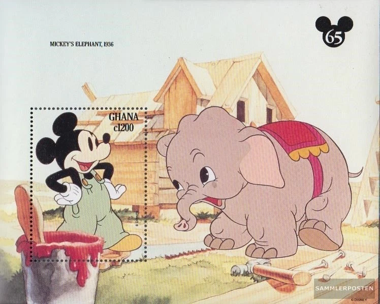 Ghana Block243 (complete issue) unmounted mint / never hinged 1994 Walt-Disney-F - Image 1 of 1