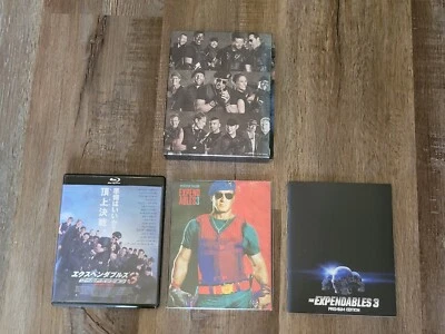 THE EXPENDABLES 3 JAPANESE PREMIUM EDITION BLU-RAY STALLONE STATHAM JAPAN IMPORT - Image 1 of 2