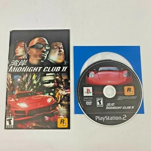 Midnight Club II Playstation 2 PS2 Video Game 2003 TESTED With Manual - Picture 1 of 4
