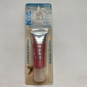 NYC New York Color 721A08 Coral Reef Kiss Lip Gloss Limited Edition - Picture 1 of 3