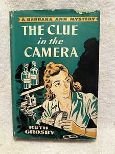 Vintage Barbara Ann Mystery Book Hinweis in der Kamera 1942 Grossest & Dunlap mit Jacke - Bild 1 von 12