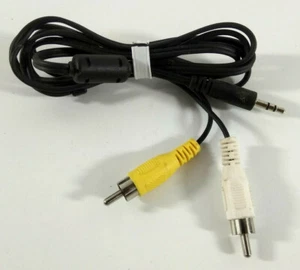 Cable Adapter Audio Jack 3,5 MM Stereo Male To 2x Rca Male 150 CM Black - Picture 1 of 1
