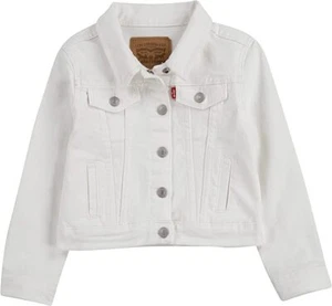 Levi's Girl's Denim Jacket White - Picture 1 of 3