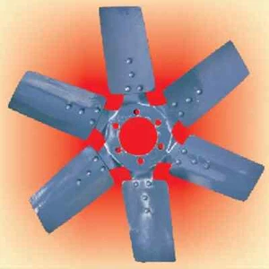 TATA Plastic Aluminum Blue JCB Truck Radiator fan 20 inch - Picture 1 of 4