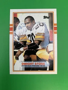 1989 Topps Dwight Stone #320 Pittsburgh Steelers - Picture 1 of 2