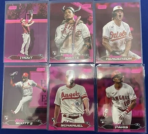 2024 Topps Stadium Club ** PINK FOIL PARALLELS ** Complete your Set / Player!! - Picture 1 of 3