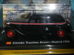 Citroen Traction Avant 'Madrid' Taxi 1955 schwarz mit rot LHD von Centauri Mailand - Bild 1 von 5