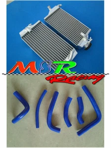 Aluminum Radiator & Silicone Hose for HONDA CR250 2000-2001 - Picture 1 of 11