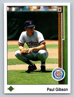 Paul Gibson RC Rookie 1989 Upper Deck #47 Detroit Tigers - Image 1 of 2