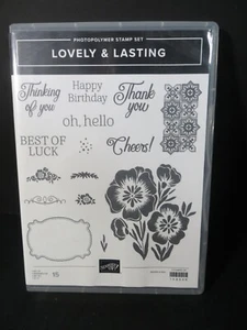 Neu Stampin Up! Schönes & dauerhaftes Photopolymer Stempelset - nicht mehr produziert - Bild 1 von 6