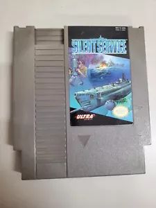 Silent Service (Nintendo Entertainment System 1989) NES Cart only Tested Cleaned - Picture 1 of 3