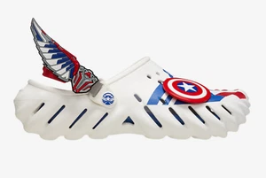 Crocs Captain America Echo Clog Mens 209478-100 - Picture 1 of 5