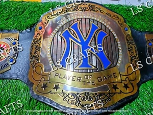 New York Yankees NY Championship Belt 2MM Brass - Picture 1 of 6