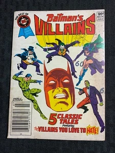 Batman's Villains 1981 Blue Ribbon Digest #14 en muy buen estado 4,0 cubierta Ross Andru - Imagen 1 de 2