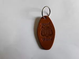 More details for royal blood real leather tiger key ring  very rare