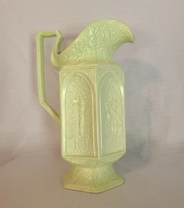 Crucifixion Stations of the Cross 15" Ceramic Pitcher Des Sculp Farkas KY Mold - Picture 1 of 7
