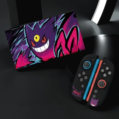 Pokemon Gengar Nintendo Switch 2 Case Cover Shell Skin Accessories For Joycon - Image 1 of 4