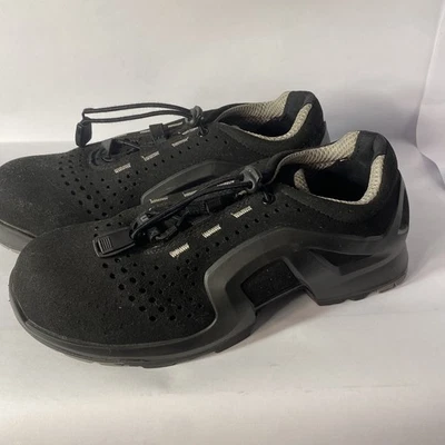 UVEX 1 Ladies S1 SRC Safety Shoes – Size US 8.5 / UK 6 Black Made in Italy - Image 1 of 4