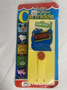 Vtg Fisher-Price Movie Viewer Cartridge Sesame Street Cookie Monster #489 1980’s - Picture 1 of 5