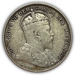 1904-H Newfoundland 20 Cent Fine F Coin #28315 - Picture 1 of 3