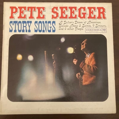 Pete Seeger - Story Songs LP (1961) Columbia - CS 1668.  VG+/VG+ - Image 1 of 4