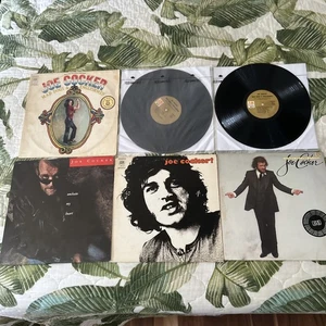 LOT 5 VINYL LP ALBUM Joe Cocker VG+ 70s Blues Rock Rare Promo Mad Dogs S/T More - Picture 1 of 12