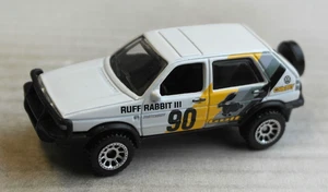 Matchbox 1990 VW Volkswagen Golf Country weiß Auto Car MBX Allrad Syncro PKW ´90 - Picture 1 of 4