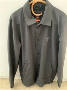 Rip Curl Anti Series Men’s Carr Coach Jacket The Search Grey Size S - Picture 1 of 8