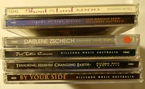 6 CD lot Hillsongs Australia Hillsong Music Darlene Zschech High Places Shout + - Foto 1 di 19