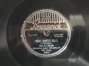 Brunswick Record 8057 1938 Ella Logan Oh Dear! What Can the Matter Be? (E-) - Picture 1 of 6