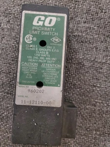 TOPWORX GO PROXIMITY LIMIT SWITCH 11-12110-00 CLASS III HEAVY PILOT DUTY 1250w - Picture 1 of 11