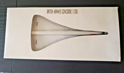 Nuevo en caja Concorde British Airways 1:200 G-BOAC compra en vuelo otoño 2001 a bordo Foto 1 de 4