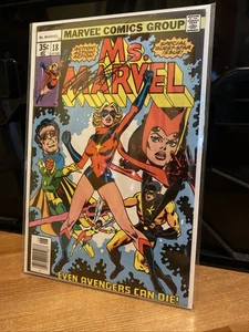 FIRMATO DA CHRIS CLAREMONT Ms. Marvel #18 prima apparizione mistica 1978 Marvel - Foto 1 di 5