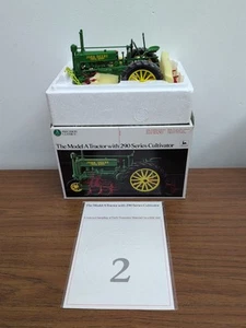 1/16 Ertl Precision Classics #2 John Deere A Traktor mit Grubber - Bild 1 von 4