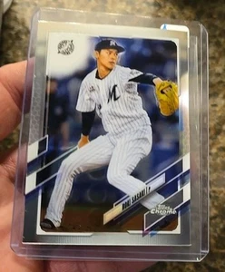 2021 Topps Chrome NPB Nippon Professional Baseball Roki Sasaki #194 Rookie - Bild 1 von 4