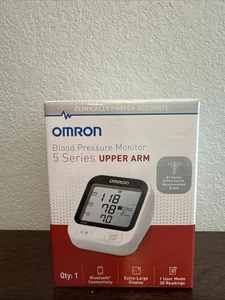 Omron 5 Series Upper Arm Blood Pressure Monitor BP7255 Wireless Bluetooth - Picture 1 of 4