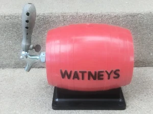 VINTAGE WATNEYS RED BARREL ALE BEER BAR KEG TAP HANDLE ENGLAND BEER 1960'S - Picture 1 of 12