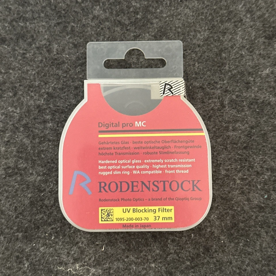 Rodenstock Digital Pro MC UV blocking filter (37mm) - Image 1 of 4