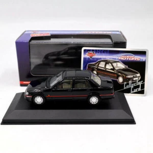 1:43 Corgi LLEDO Vanguards Ford Sierra Sapphire GLS Diecast Toys Car Model Black - Bild 1 von 12