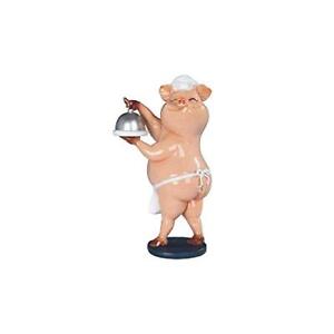 Piggy Chef Figurine New 7.75 inch
