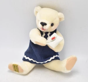 Merrythought Sealed with a Kiss Mohair Teddybär - Limited Edition Sammlerstück - Bild 1 von 24